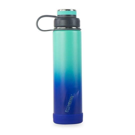 Wave 24oz Water Bottle - Black Shadow