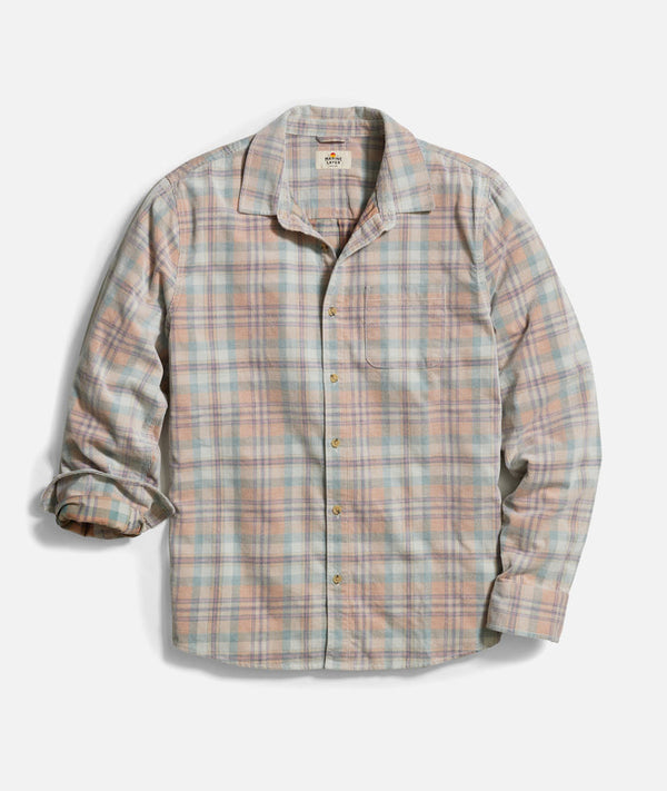 Lightweight Plaid Corduroy Shirt