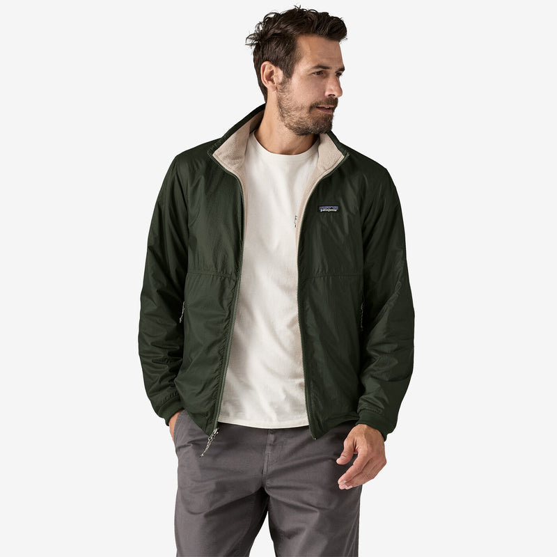 Men's Reversible Shelled Microdini Fleece Jacket