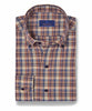 Herringbone Plaid Sport Shirt