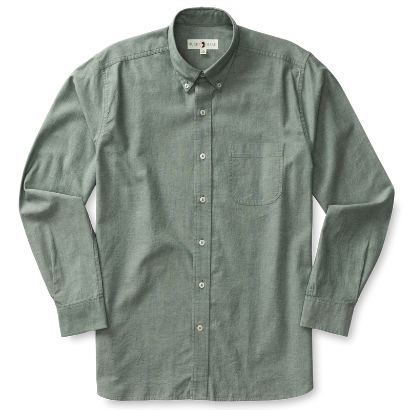 LS Cotton Oxford Morris Solid Shirt