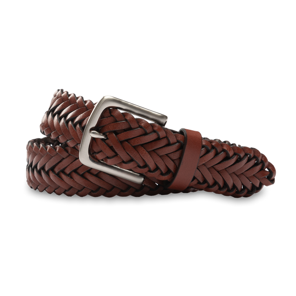 Braided Leather Belt