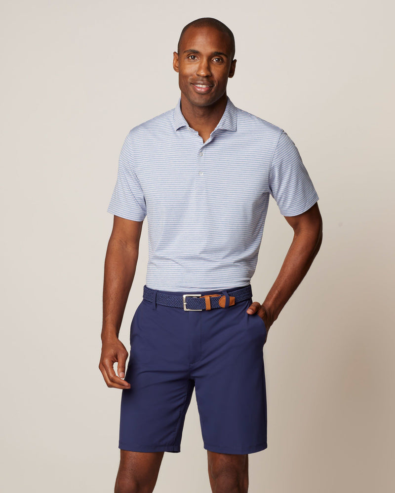 Michael Striped Jersey Performance Polo