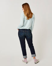 Back view of Woman wearing Carson Jeans