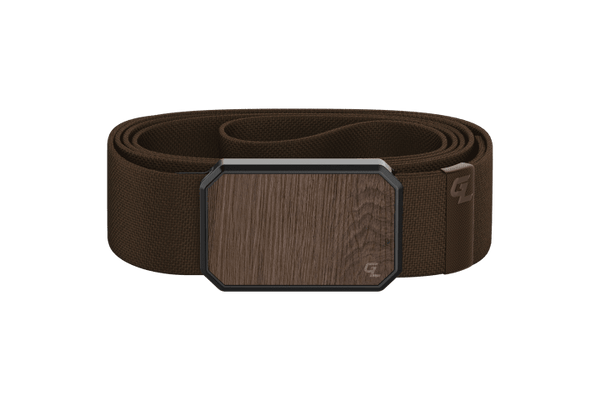 Groove Belt: Walnut/Brown